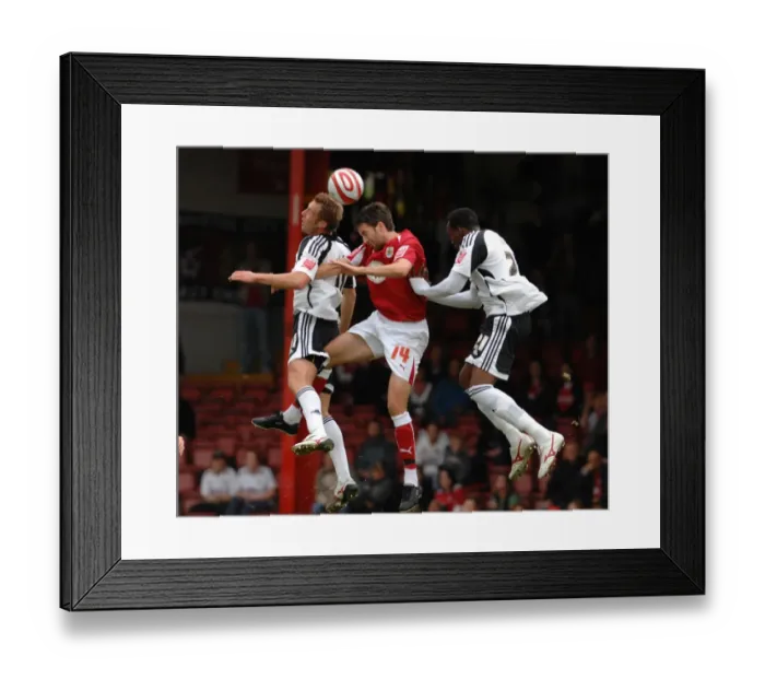 Framed Print : Bristol City vs Derby County: A Football Rivalry - Season 08-09