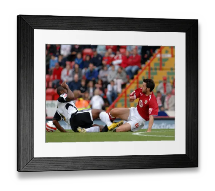 Framed Print : Bristol City vs Derby County: A Football Rivalry - Season 08-09 Framed Print : Bristol City vs Derby County: A Football Rivalry - Season 08-09