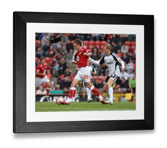 Framed Print : Bristol City vs Derby County: A Football Rivalry - Season 08-09