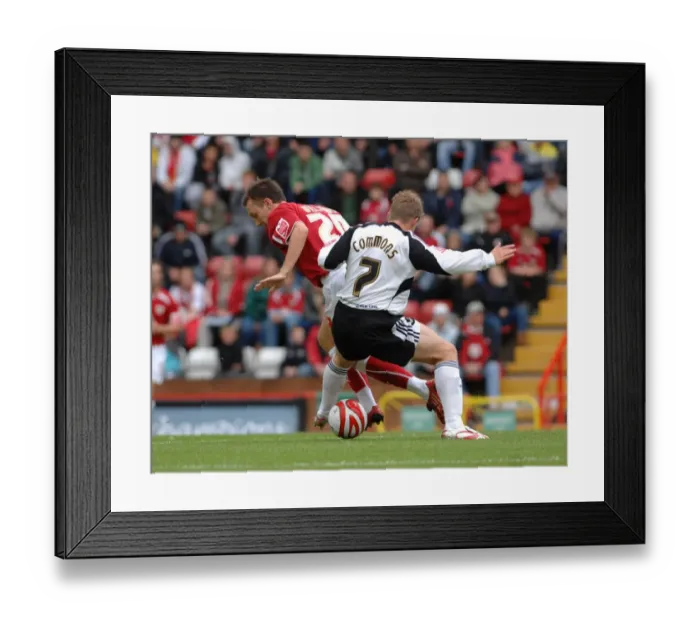 Framed Print : Bristol City vs. Derby County: A Football Rivalry - Season 08-09 Framed Print : Bristol City vs. Derby County: A Football Rivalry - Season 08-09