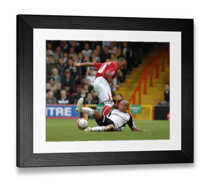 Framed Print : Bristol City vs Derby County: A Football Rivalry - Season 08-09 Framed Print : Bristol City vs Derby County: A Football Rivalry - Season 08-09