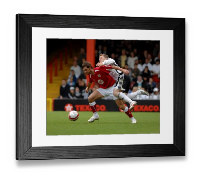 Framed Print : Bristol City vs Derby County: A Football Rivalry - Season 08-09
