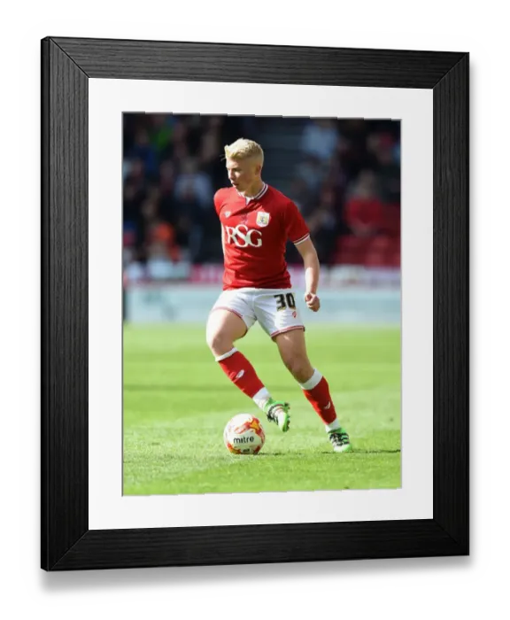 Framed Print : George Dowling's Debut: A New Era at Ashton Gate (30.04.2016)