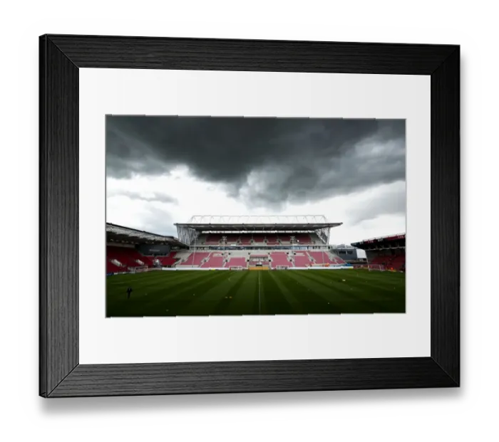 Framed Print : Bristol City vs Huddersfield Town at Ashton Gate: The West Stand Development (April 2016) Framed Print : Bristol City vs Huddersfield Town at Ashton Gate: The West Stand Development (April 2016)