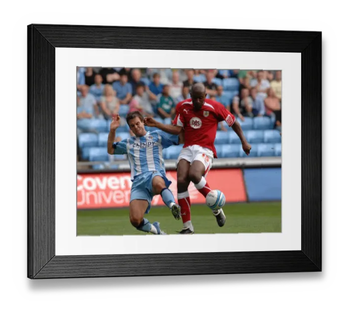 Framed Print : The Rivalry Roars: Coventry City vs. Bristol City - Season 08-09 Football Match Framed Print : The Rivalry Roars: Coventry City vs. Bristol City - Season 08-09 Football Match