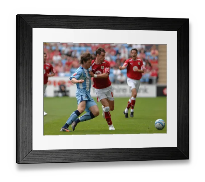 Framed Print : Bristol City vs Coventry City: A Football Rivalry - Season 08-09 Framed Print : Bristol City vs Coventry City: A Football Rivalry - Season 08-09