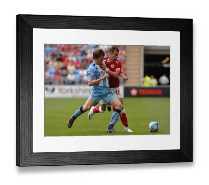 Framed Print : Bristol City vs Coventry City: A Football Rivalry - Season 08-09 Framed Print : Bristol City vs Coventry City: A Football Rivalry - Season 08-09
