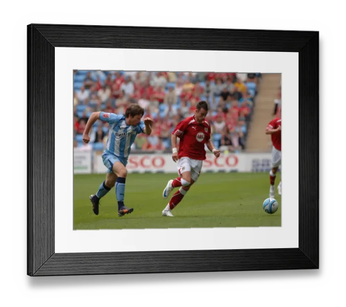 Framed Print : Bristol City vs. Coventry City: A Football Rivalry - Season 08-09 Framed Print : Bristol City vs. Coventry City: A Football Rivalry - Season 08-09