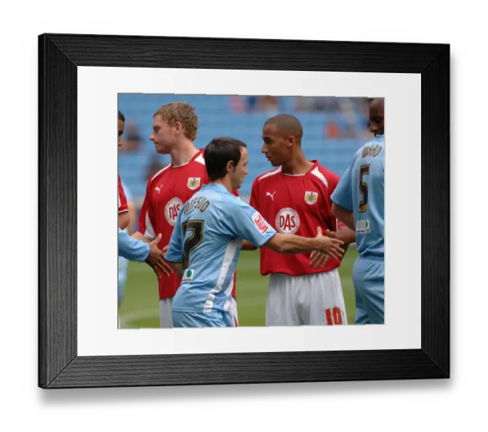Framed Print : Bristol City vs Coventry City: A Football Rivalry - Season 08-09 Framed Print : Bristol City vs Coventry City: A Football Rivalry - Season 08-09
