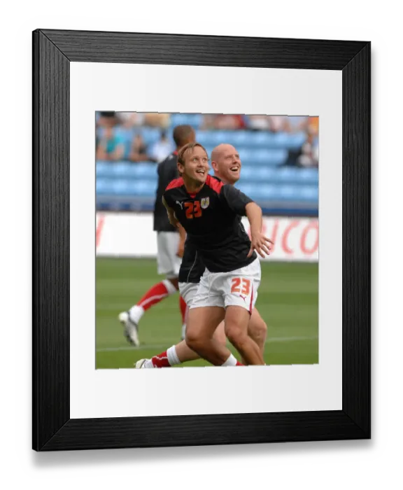 Framed Print : The Rivalry Unleashed: Coventry City vs. Bristol City - Season 08-09 Football Match
