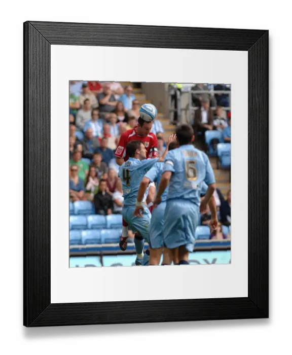 Framed Print : Bristol City vs Coventry City: A Clash of Football Rivals - Season 08-09
