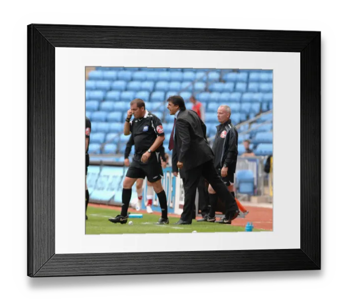 Framed Print : The Rivalry Roars On: Coventry City vs. Bristol City - Season 08-09 Football Match