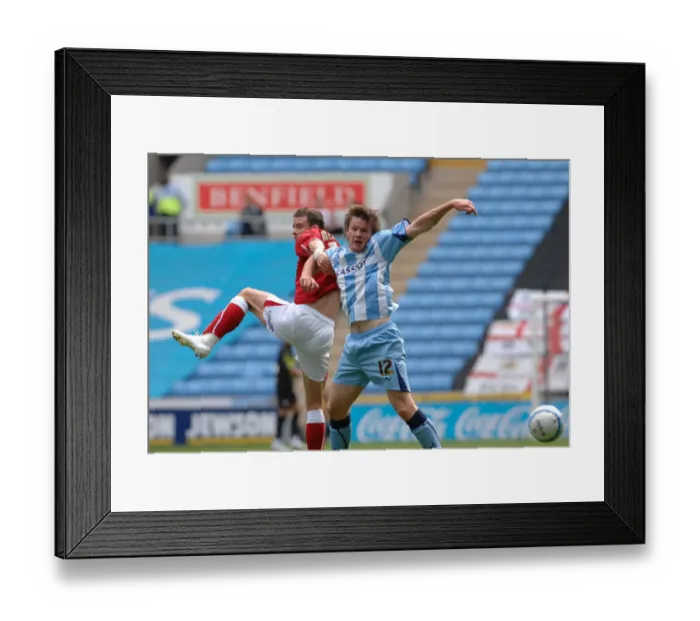Framed Print : Bristol City vs Coventry City: A Football Rivalry - Season 08-09 Framed Print : Bristol City vs Coventry City: A Football Rivalry - Season 08-09