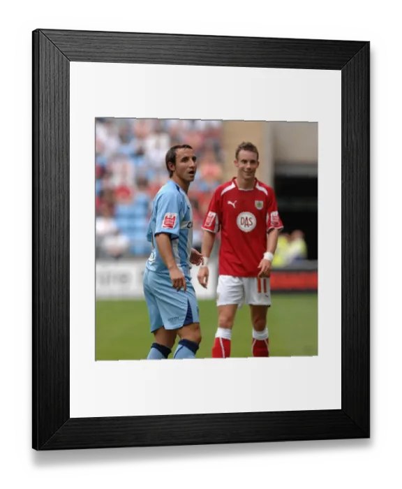 Framed Print : Bristol City vs Coventry City: A Football Rivalry - Season 08-09 Framed Print : Bristol City vs Coventry City: A Football Rivalry - Season 08-09