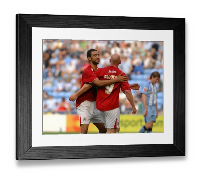 Framed Print : Bristol City vs Coventry City: A Football Rivalry - Season 08-09 Framed Print : Bristol City vs Coventry City: A Football Rivalry - Season 08-09