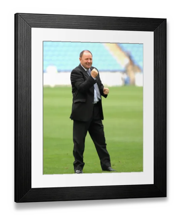Framed Print : The Rivalry Unleashed: Coventry City vs. Bristol City - Season 08-09 Football Match