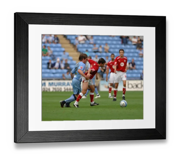 Framed Print : The Rivalry Roars: Coventry City vs. Bristol City - Season 08-09 Football Match