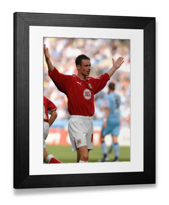 Framed Print : The Rivalry Roars: Coventry City vs. Bristol City - Season 08-09 Football Match