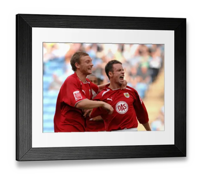Framed Print : The Rivalry Roars: Coventry City vs. Bristol City - Season 08-09 Football Match