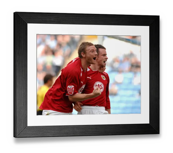 Framed Print : Bristol City vs Coventry City: A Football Rivalry - Season 08-09 Framed Print : Bristol City vs Coventry City: A Football Rivalry - Season 08-09