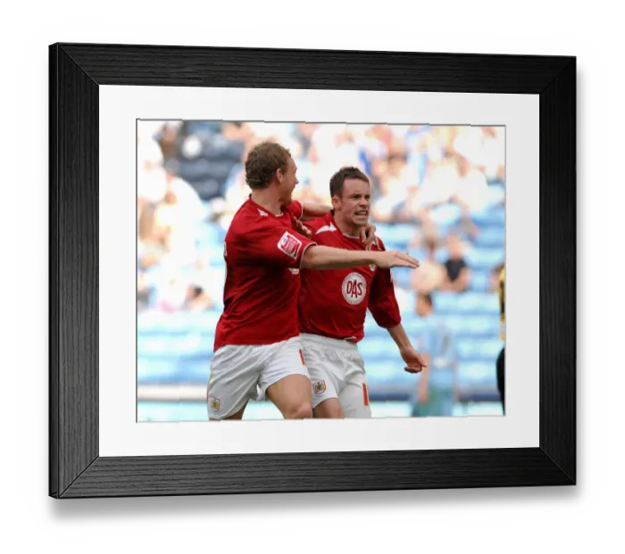 Framed Print : The Rivalry Roars: Coventry City vs. Bristol City - Season 08-09 Football Match