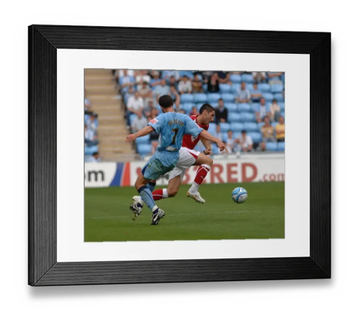Framed Print : The Clash of Rivals: Coventry City vs. Bristol City (08-09 Season) Framed Print : The Clash of Rivals: Coventry City vs. Bristol City (08-09 Season)