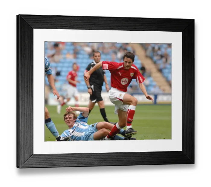 Framed Print : Bristol City vs Coventry City: A Football Rivalry - Season 08-09 Framed Print : Bristol City vs Coventry City: A Football Rivalry - Season 08-09