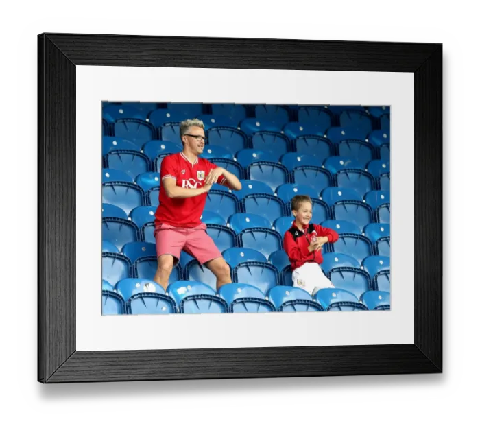 Framed Print : Bristol City Fans at Queens Park Rangers vs. Bristol City, Sky Bet Championship (07.05.2016) Framed Print : Bristol City Fans at Queens Park Rangers vs. Bristol City, Sky Bet Championship (07.05.2016)