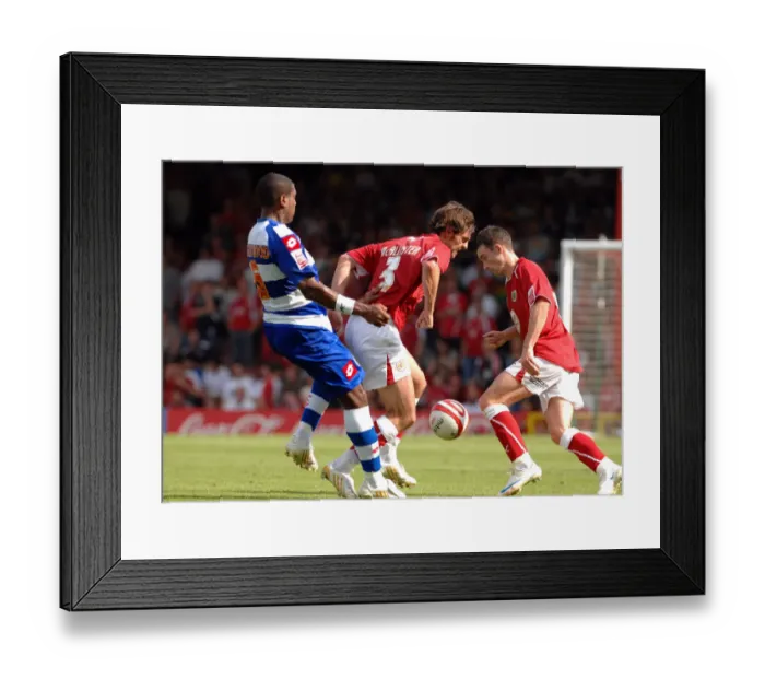 Framed Print : Bristol City vs QPR: A Football Rivalry from the 08-09 Season