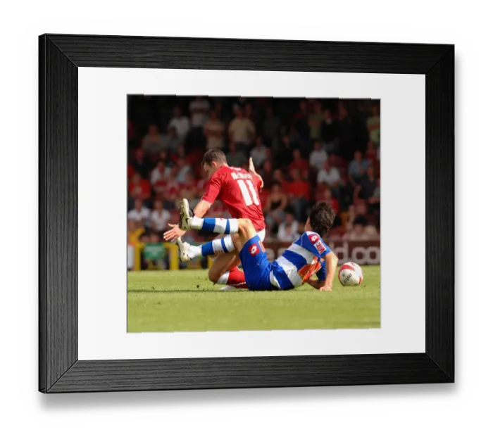 Framed Print : Bristol City vs QPR: A Football Rivalry from the 08-09 Season