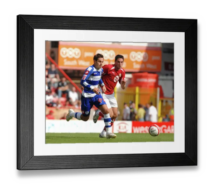 Framed Print : Bristol City vs QPR: A Football Rivalry from the 08-09 Season