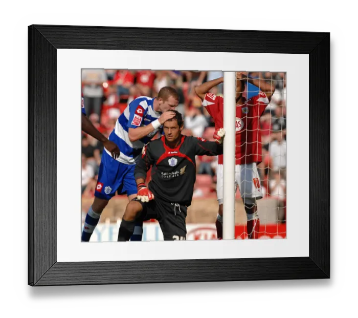 Framed Print : Bristol City vs QPR: A Football Rivalry - Season 08-09 Framed Print : Bristol City vs QPR: A Football Rivalry - Season 08-09