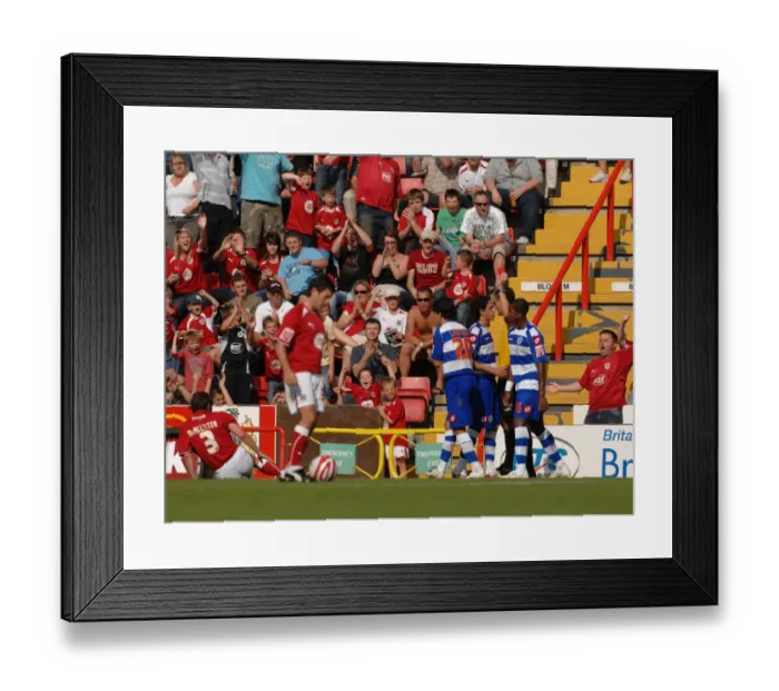 Framed Print : Bristol City vs QPR: A Football Rivalry from the 08-09 Season Framed Print : Bristol City vs QPR: A Football Rivalry from the 08-09 Season