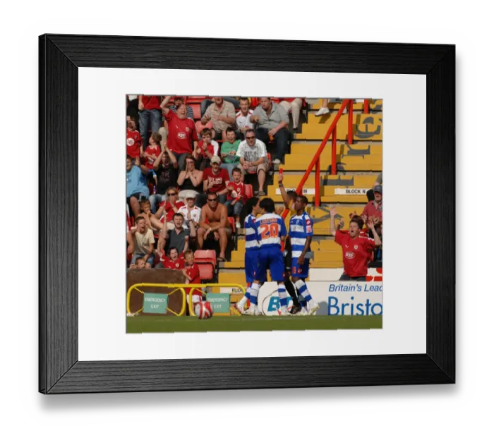 Framed Print : Bristol City vs QPR: A Football Rivalry from the 08-09 Season Framed Print : Bristol City vs QPR: A Football Rivalry from the 08-09 Season