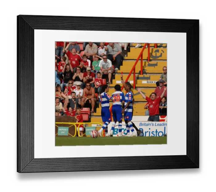 Framed Print : Bristol City vs QPR: Season 08-09 - A Football Rivalry