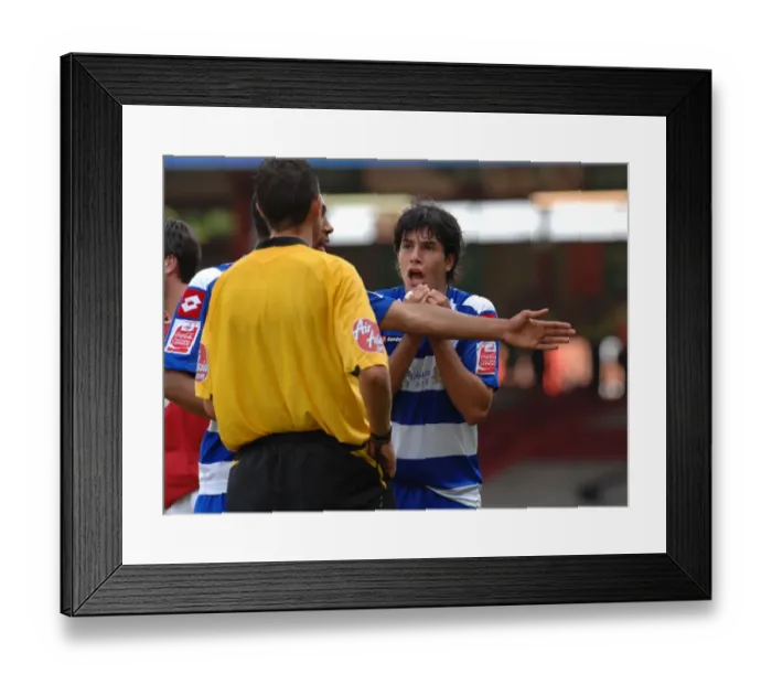 Framed Print : Bristol City vs QPR: A Football Rivalry from the 08-09 Season