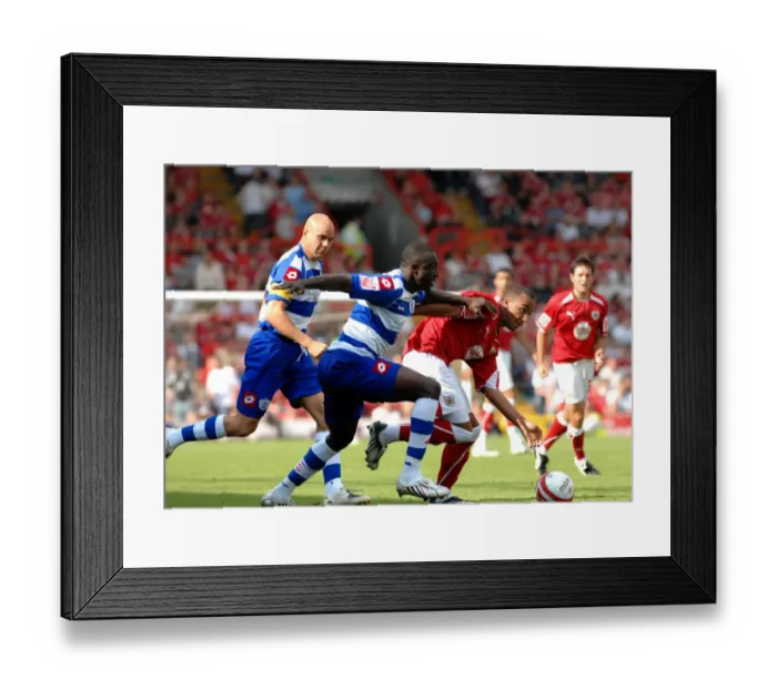 Framed Print : Bristol City vs QPR: A Football Rivalry from the 08-09 Season