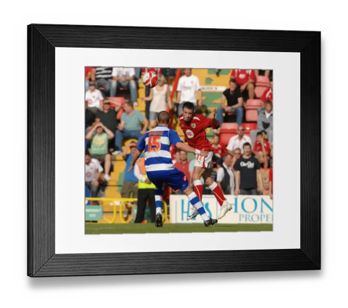 Framed Print : Clash of the Giants: Bristol City vs QPR (08-09 Season) Framed Print : Clash of the Giants: Bristol City vs QPR (08-09 Season)