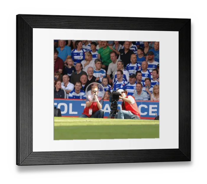 Framed Print : Bristol City vs QPR: A Football Rivalry from the 08-09 Season