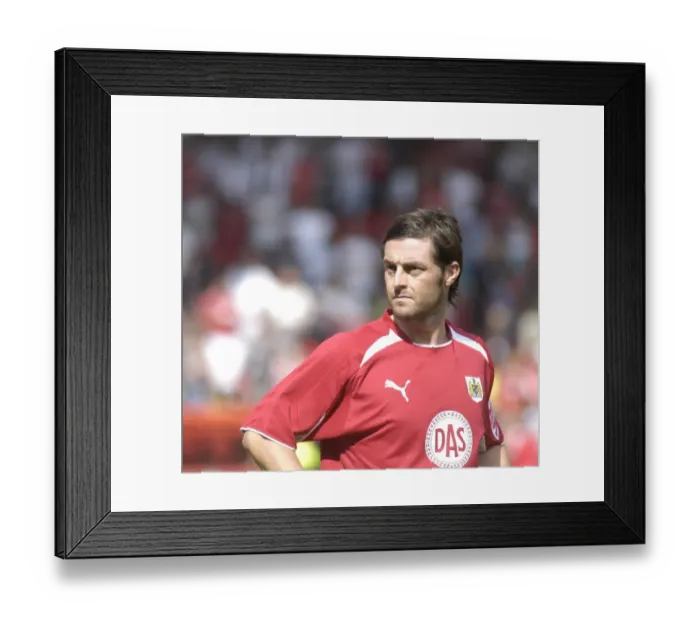 Framed Print : Bristol City vs QPR: A Football Rivalry from the 08-09 Season