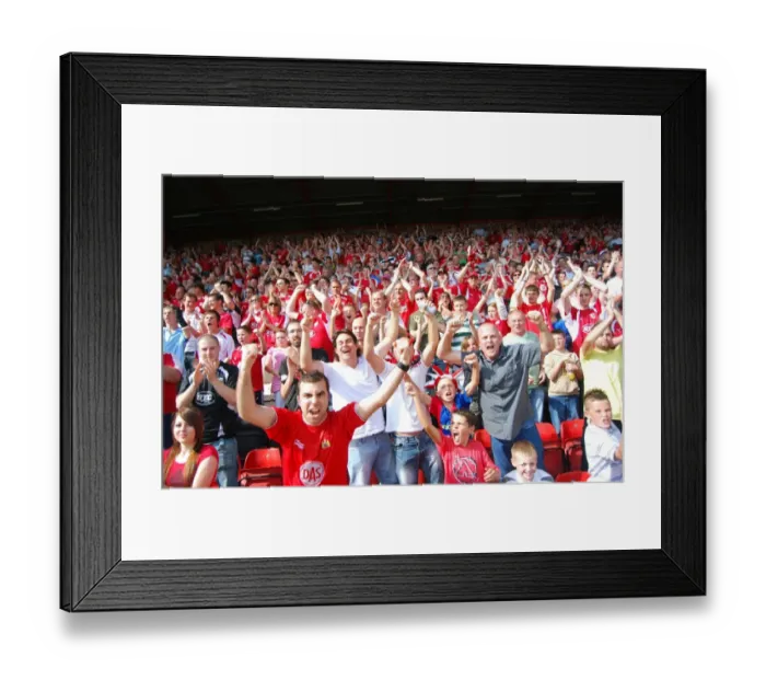 Framed Print : Bristol City vs QPR: A Football Rivalry from the 08-09 Season