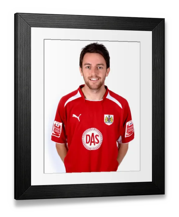 Framed Print : Bristol City First Team: Season 08-09 - Head Shots