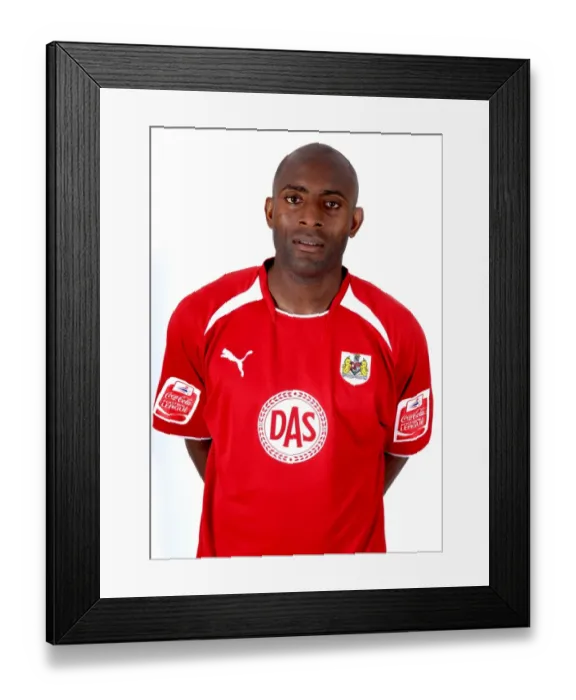 Framed Print : Bristol City First Team: Head Shots - Season 08-09