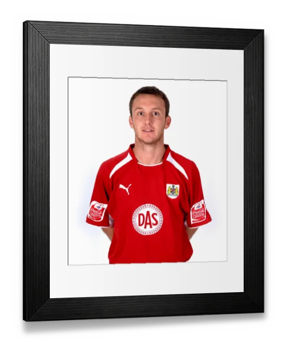 Framed Print : Bristol City First Team: Season 08-09 - Head Shots