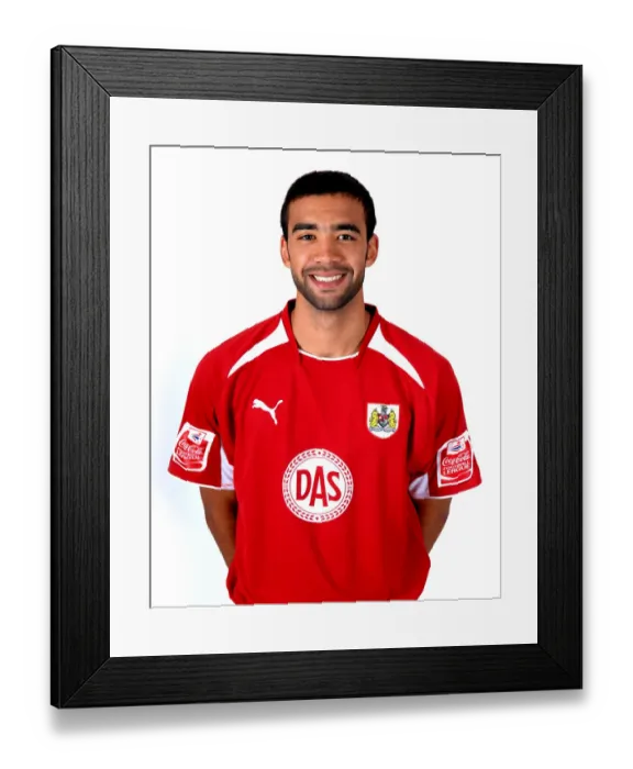 Framed Print : Bristol City FC: Jamal Campbell-Ryce - Focused and Ready (Season 08-09 Head Shots) Framed Print : Bristol City FC: Jamal Campbell-Ryce - Focused and Ready (Season 08-09 Head Shots)
