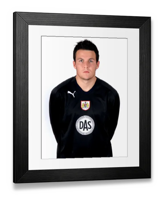 Framed Print : Bristol City First Team: Head Shots (08-09)