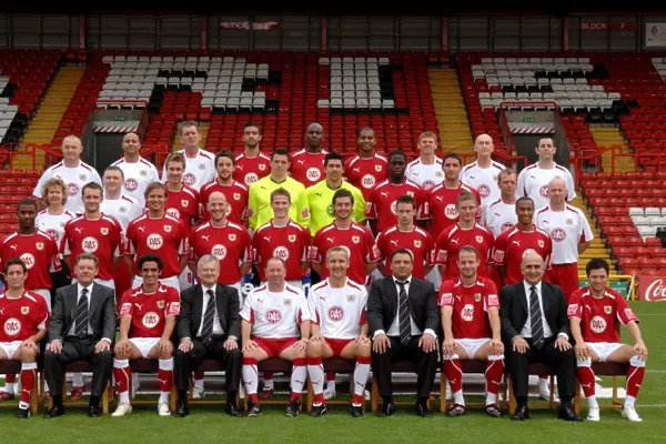 Bristol City First Team: 08-09 Season - Unified Team Photo
