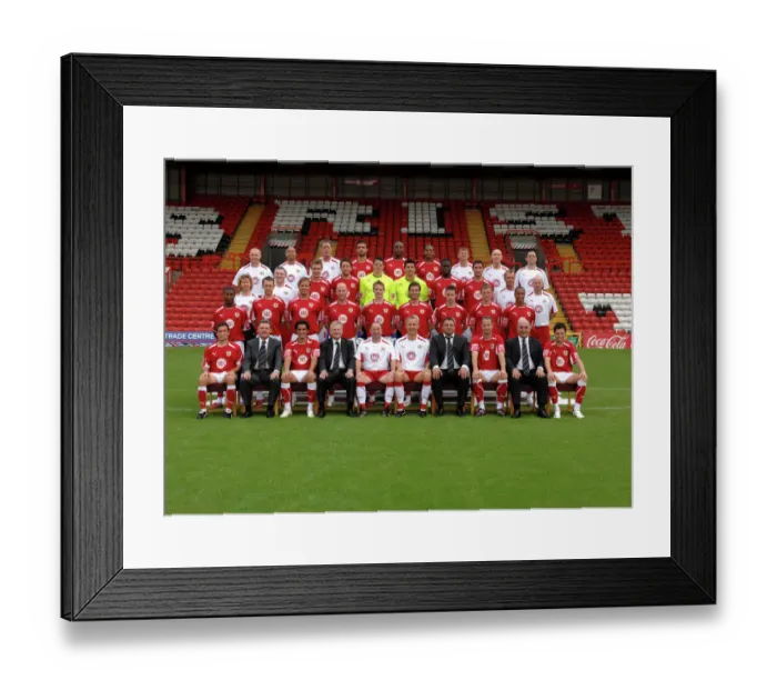 Framed Print : Unified Team Spirit: 08-09 Bristol City First Team Framed Print : Unified Team Spirit: 08-09 Bristol City First Team