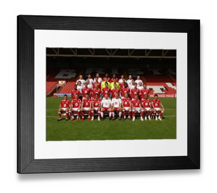Framed Print : United in Football: 2008-09 - Bristol City First Team Season Photo Framed Print : United in Football: 2008-09 - Bristol City First Team Season Photo