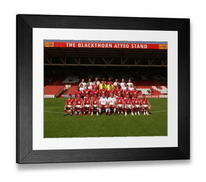 Framed Print : Bristol City First Team: Unified 08-09 Season Framed Print : Bristol City First Team: Unified 08-09 Season